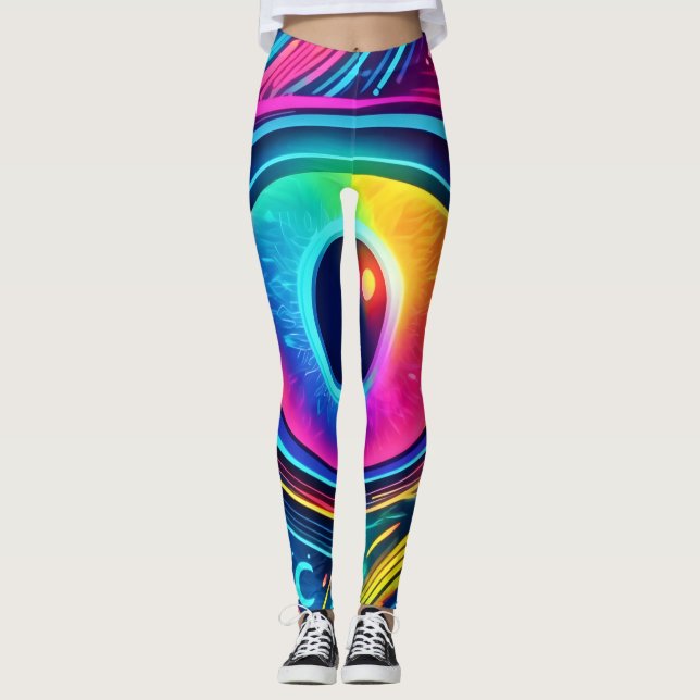 Leggings Ojo Cósmico de los Sueños (Anverso)
