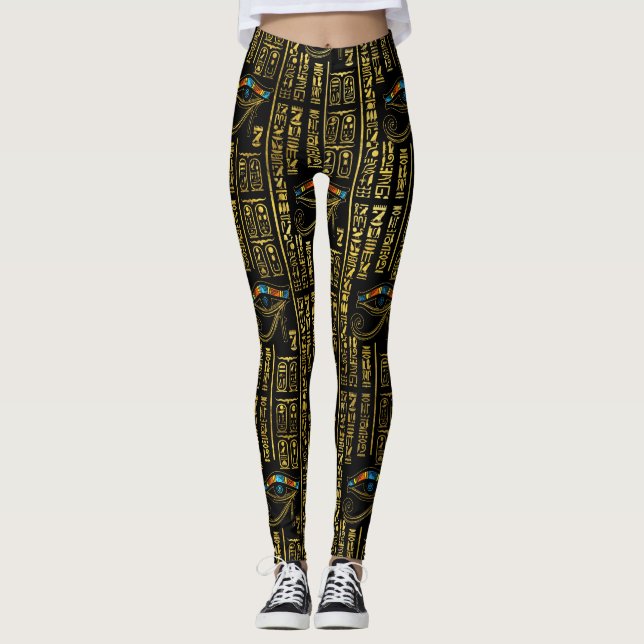 Leggings Ojo de Horus y del modelo egipcio de los (Anverso)