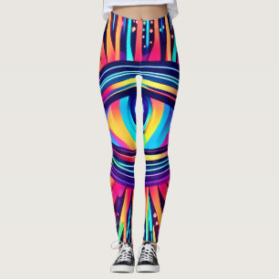 Leggings Ojo de neón del cosmos