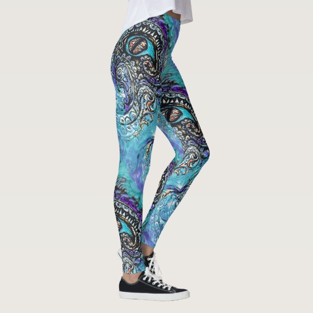Leggings Ojo de un monstruo marino (Derecha)