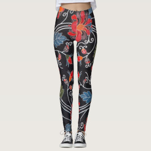 Leggings Ojo japonés okinawense (Bingata)