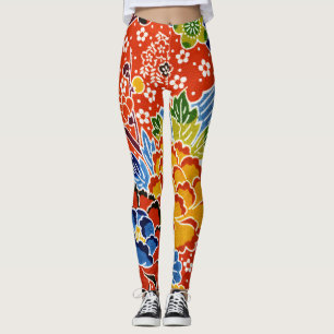 Leggings Ojo japonés okinawense (Bingata)