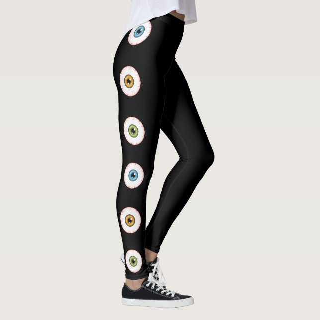 Leggings Ojos coloridos Halloween Ojos de sangre (Derecha)