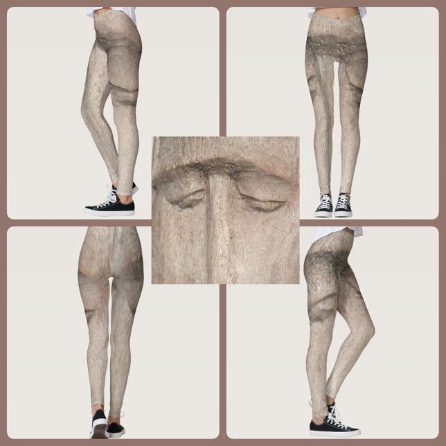 Leggings Ojos de color grano de madera (Subido por el creador)