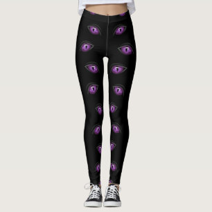 Leggings ojos morados mirando Thunder_Cove