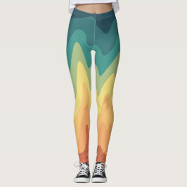 Leggings Ola de Color Horizonte