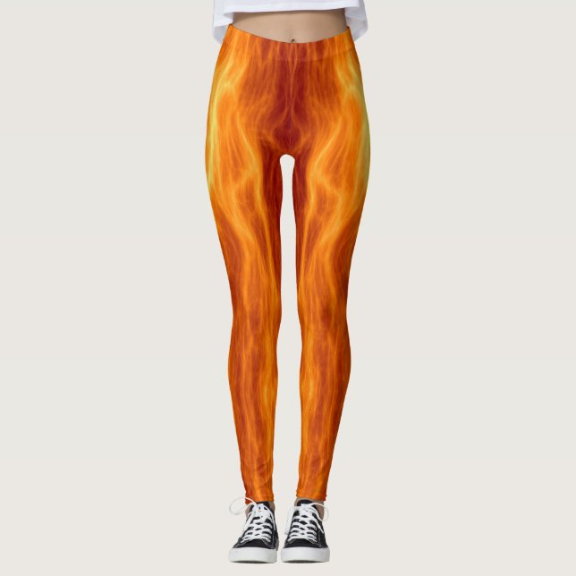 Leggings ola de incendios (Anverso)