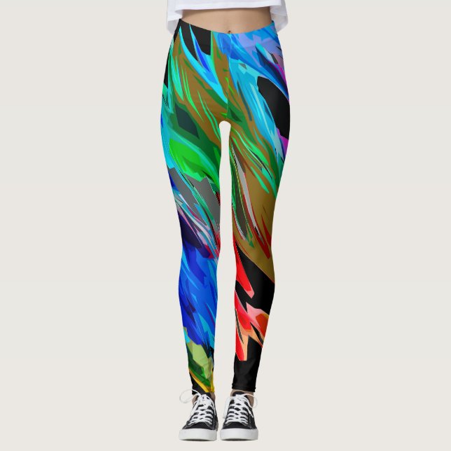 Leggings Olas de colores (Anverso)