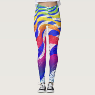 Leggings Olas de colores