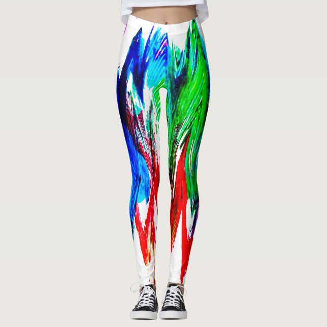 Leggings Olas de colores (Anverso)