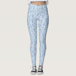 Leggings olas del mar