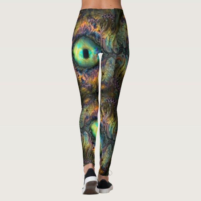 Leggings Oleografía de Alien (Reverso)