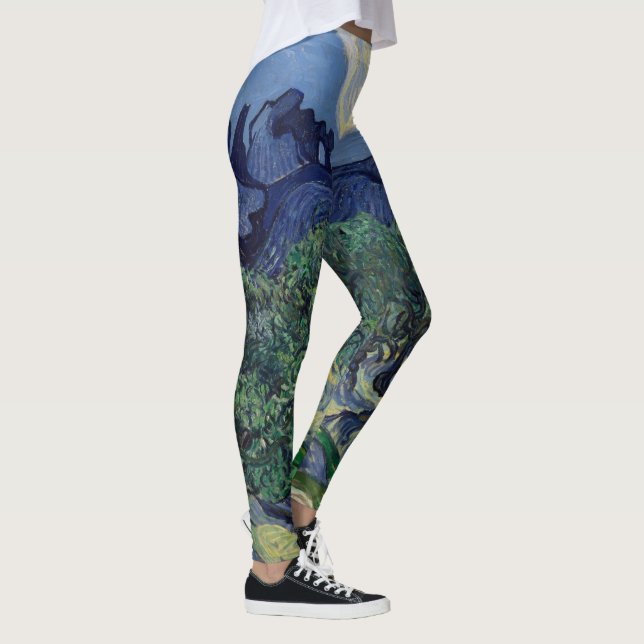 Leggings Olivos con Alpilles por Vincent van Gogh (Derecha)