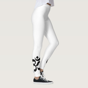 Leggings Om Symbol Ohm Yoga Budismo Espiritual