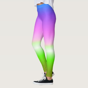 Leggings Ombre colorido