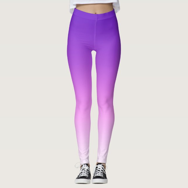 Leggings Ombre de moda y moderna (Anverso)
