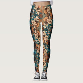 Leggings Ombre Floral