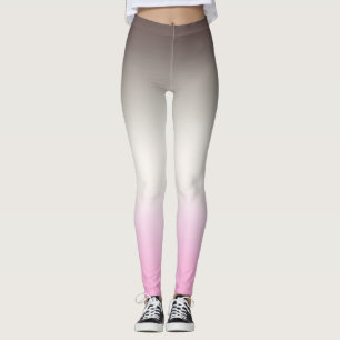 Leggings Ombre rosa gris