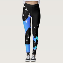 Leggings Onda intergaláctica
