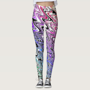 Leggings Ondas arco iris