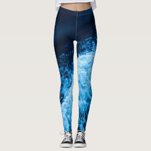 Leggings Ondas azules de bonito