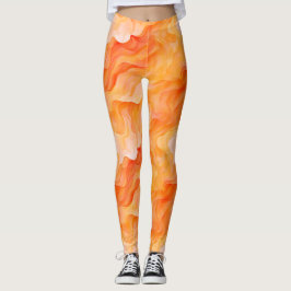 Leggings Ondas de naranja Dream