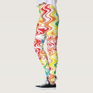 Leggings Ondas del arco iris