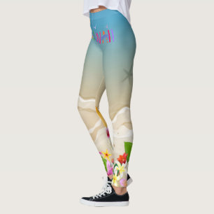 Leggings Ondas del Hawaiian