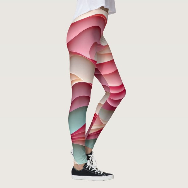 Leggings Ondas Frescas De Color Candy (Derecha)