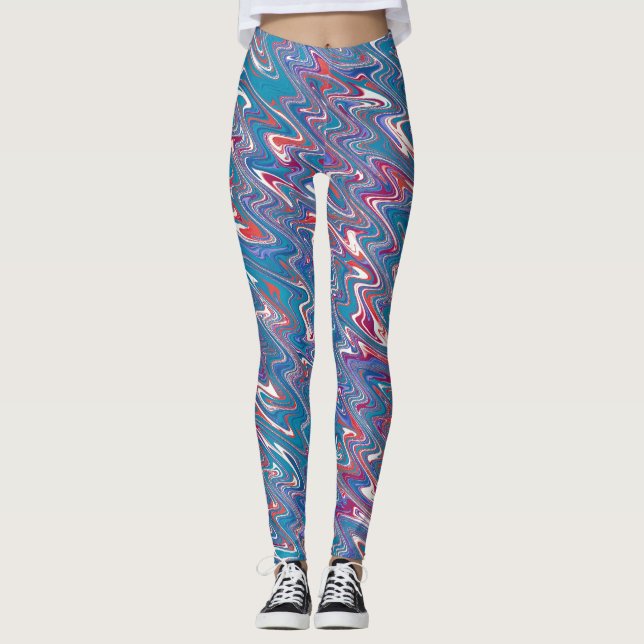 Leggings Ondas Funky (Anverso)