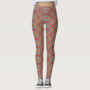 Leggings Ondas naranjas