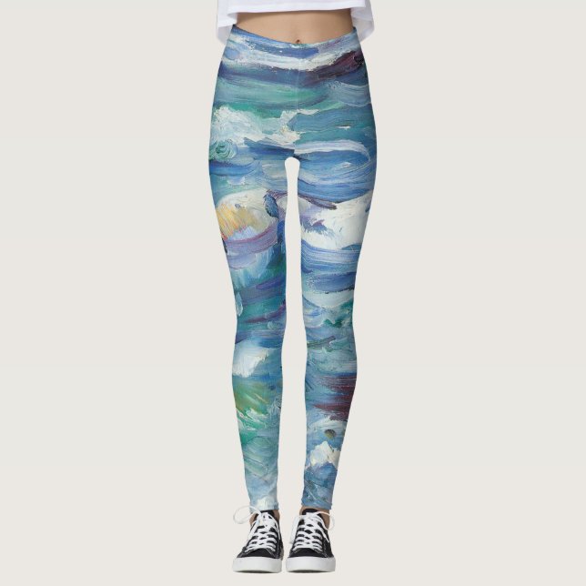Leggings Ondas pintadas (Anverso)