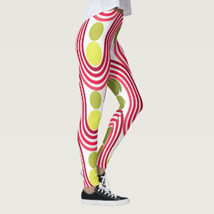 Leggings Ondas y círculos