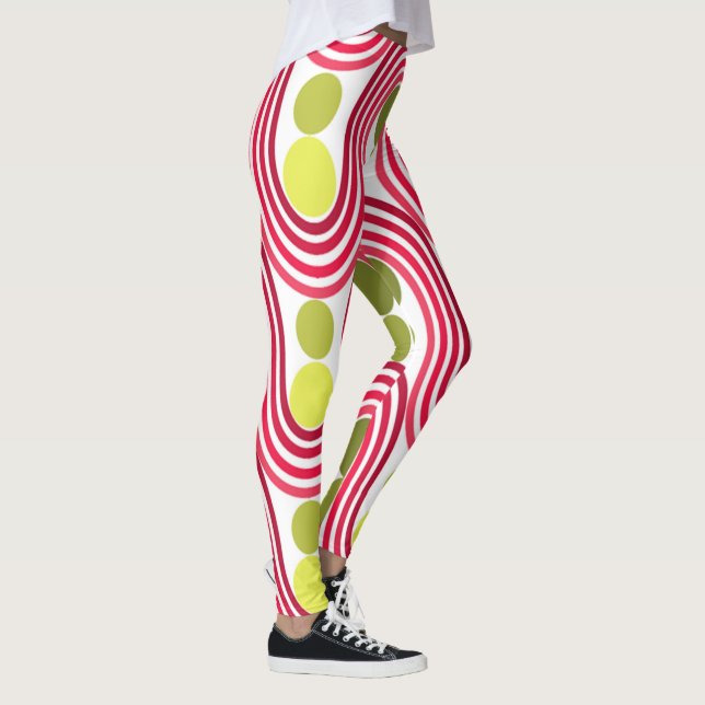 Leggings Ondas y círculos (Derecha)