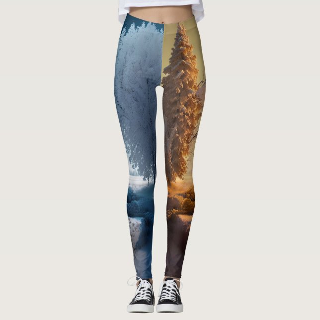 Leggings One day in winter (Anverso)