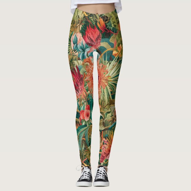 Leggings Onflora Floral Leging (Anverso)