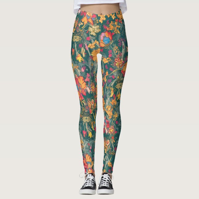Leggings Onflora Floral Leging (Anverso)