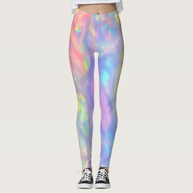 Leggings Opal holográfico único de moda (Anverso)