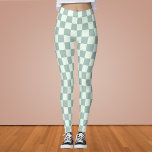 Leggings Opal y tablero de ajedrez<br><div class="desc">Opal y tablero de ajedrez</div>