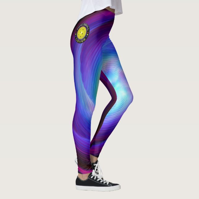 Leggings Opciones de imagen de Pickleball Lover certificada (Derecha)