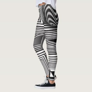 Leggings Óptica a través de formas