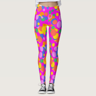 Leggings Órbita de juegos: Círculos abstractos