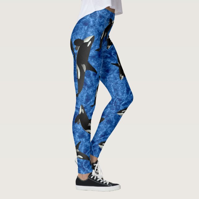 Leggings Orca Wild | Ballena asesina (Derecha)