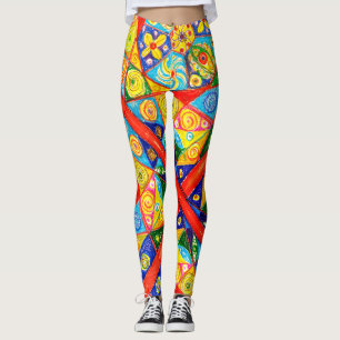 Leggings Orden abstracta