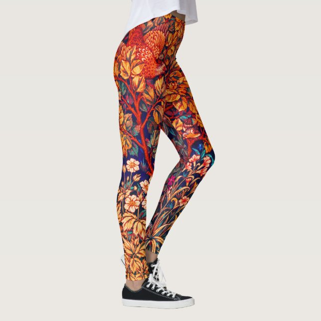 Leggings OREJAS DE ANIMALES FORESTALES DE OTOÑO, Pheasant,  (Derecha)