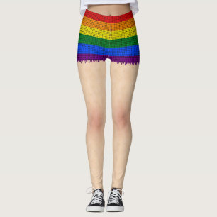 Leggings Orgullo arcoiris acorta las piernas