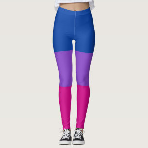 Leggings Orgullo bisexual, audaces franjas, ORGULLO LGBTQ