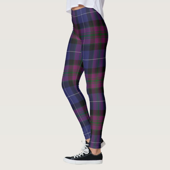 Leggings Orgullo Clan Escocés De Escocia Mujeres Tartán (Izquierda)