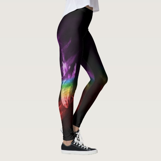 Leggings Orgullo de Tiburón [ES-XL] (Derecha)