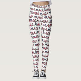 Leggings Orgullo del americano de MAGA